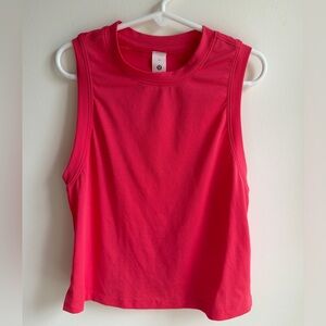 NWOT Lululemon Pink Sleeveless Crewneck Tank Top - Women